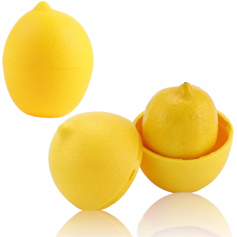 POJEMNIK NA CYTRYNĘ DO PRZECHOWYWANIA OZDOBNY ZAMYKANY PUDEŁKO ORGANIZER