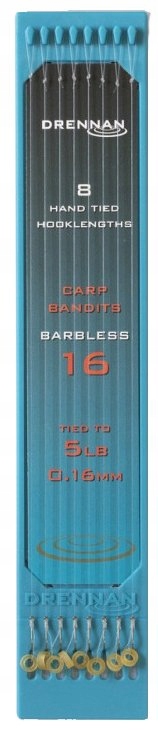 Przypon Drennan Hook To Plate Carp Bandit NR.16 HNPCHRB616