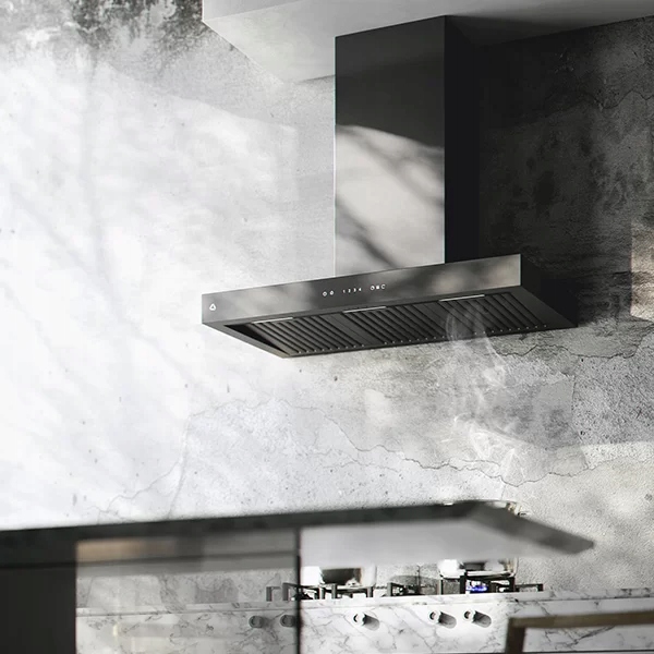 OKAP PRZYŚCIENNY CIARKO DESIGN T-SHAPE INOX Model T-SHAPE INOX