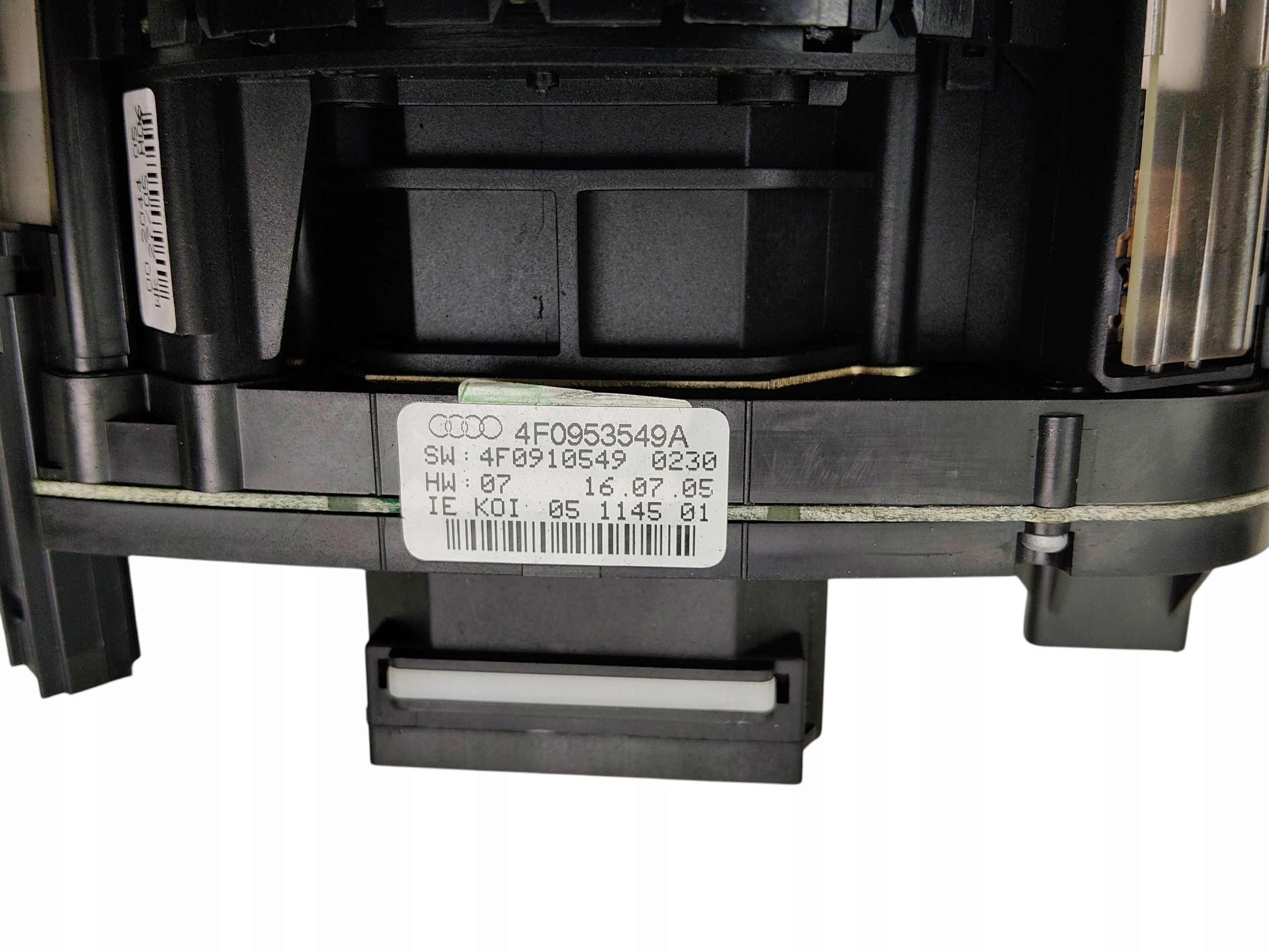steering wheel levers and controls control ring PAJAK AUDI A6 C6 4F0953549A
