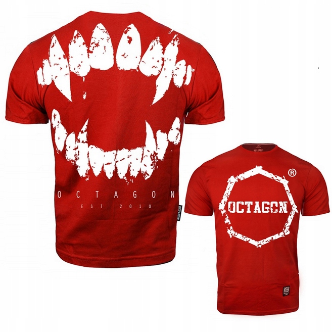 

T-shirt Octagon Zęby czerwona r. XXXL