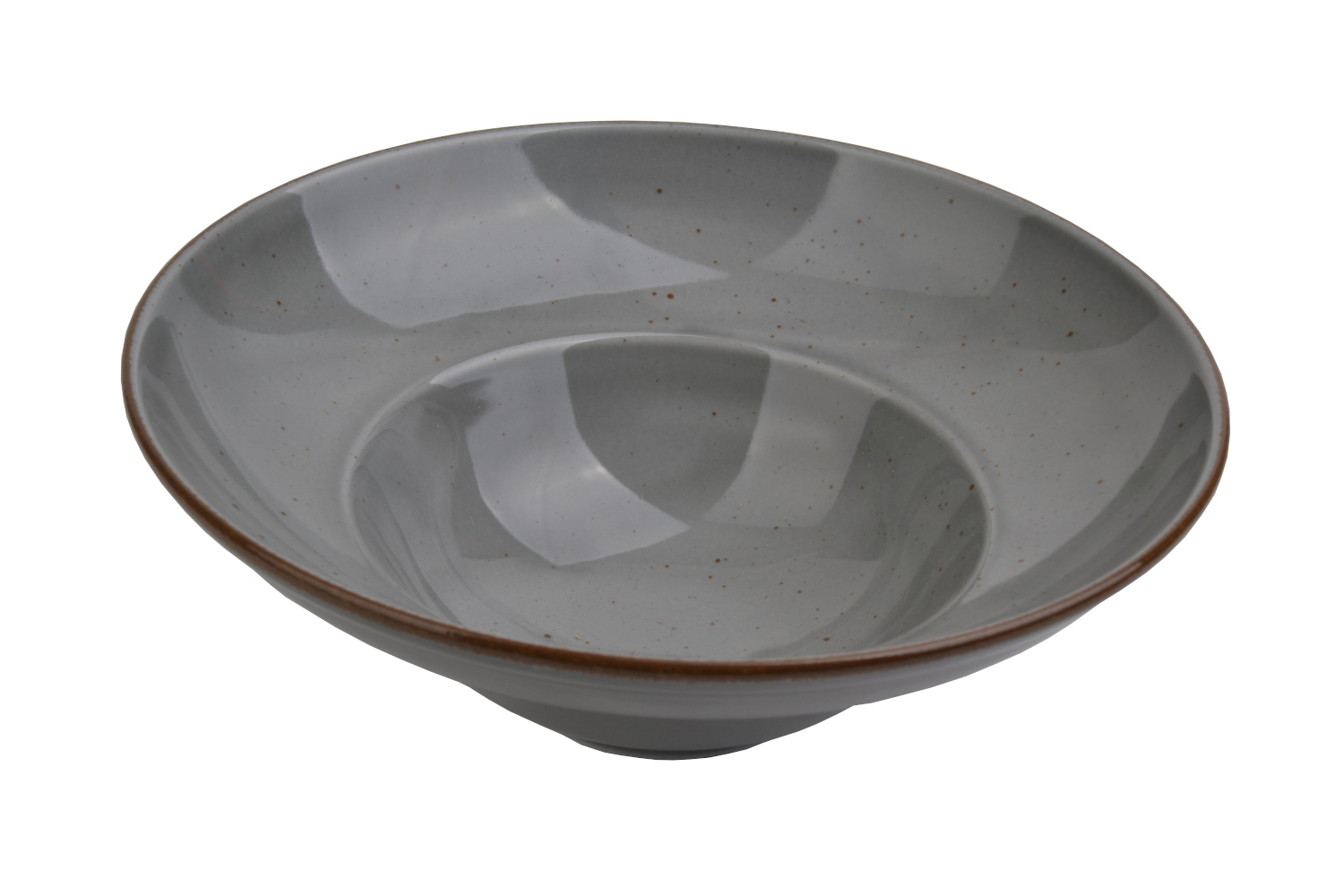 Talerz głęboki pasty makaronu obiadowy kaszub 26cm