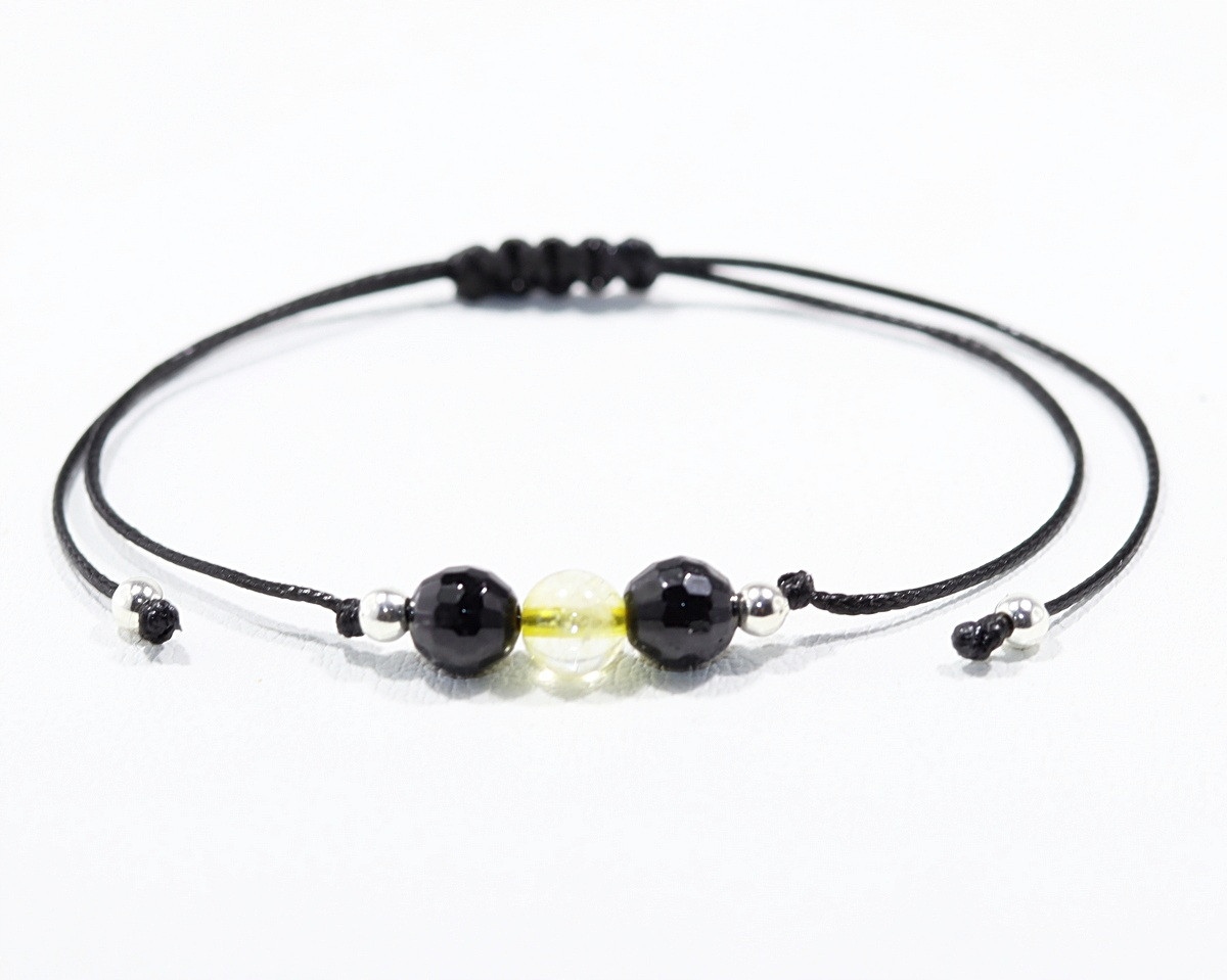 

Bransoletka Byk Cytryn Turmalin Srebro Aglie