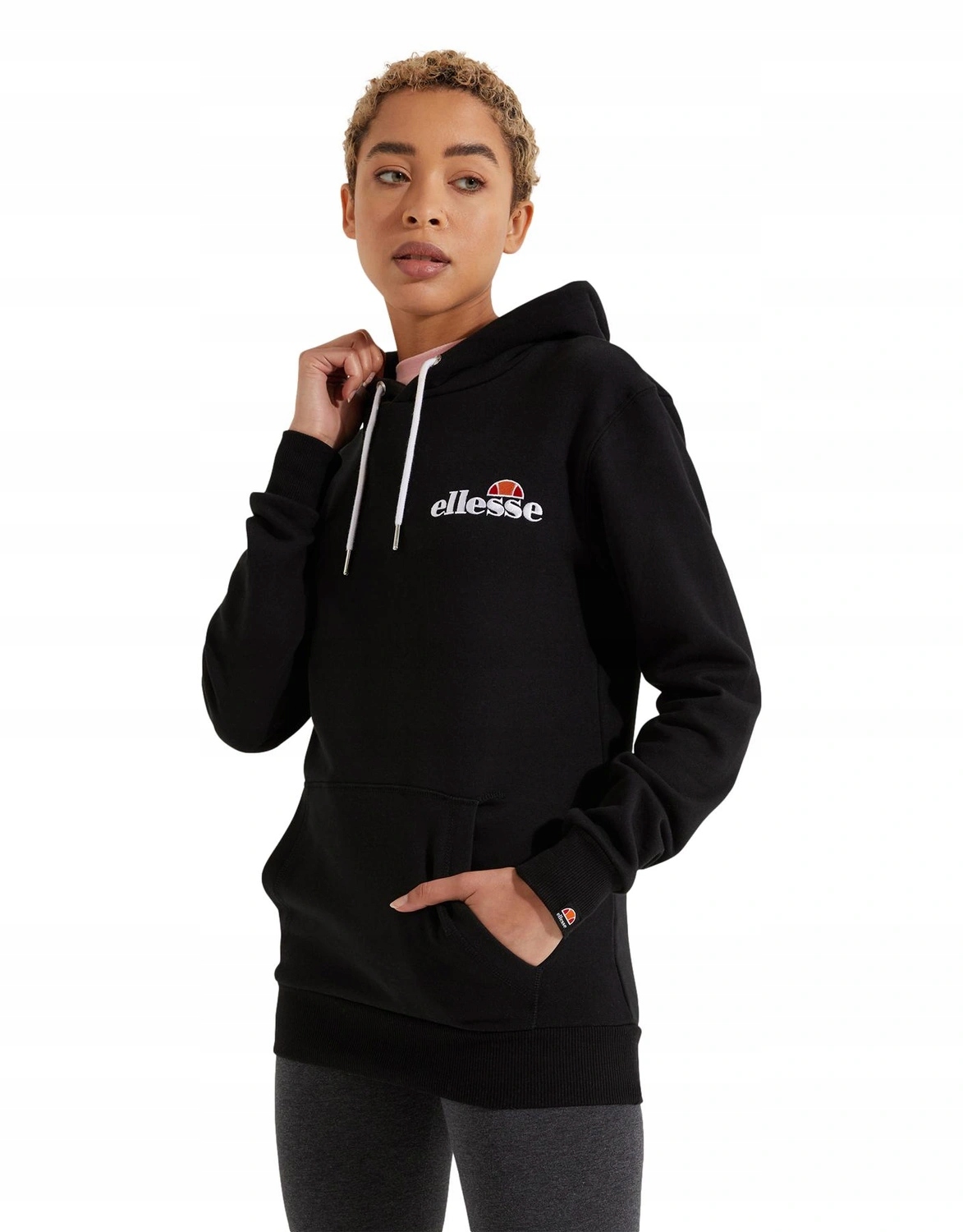 Mikina dámská Ellesse s kapucí hoodie Noreo černá bavlněná