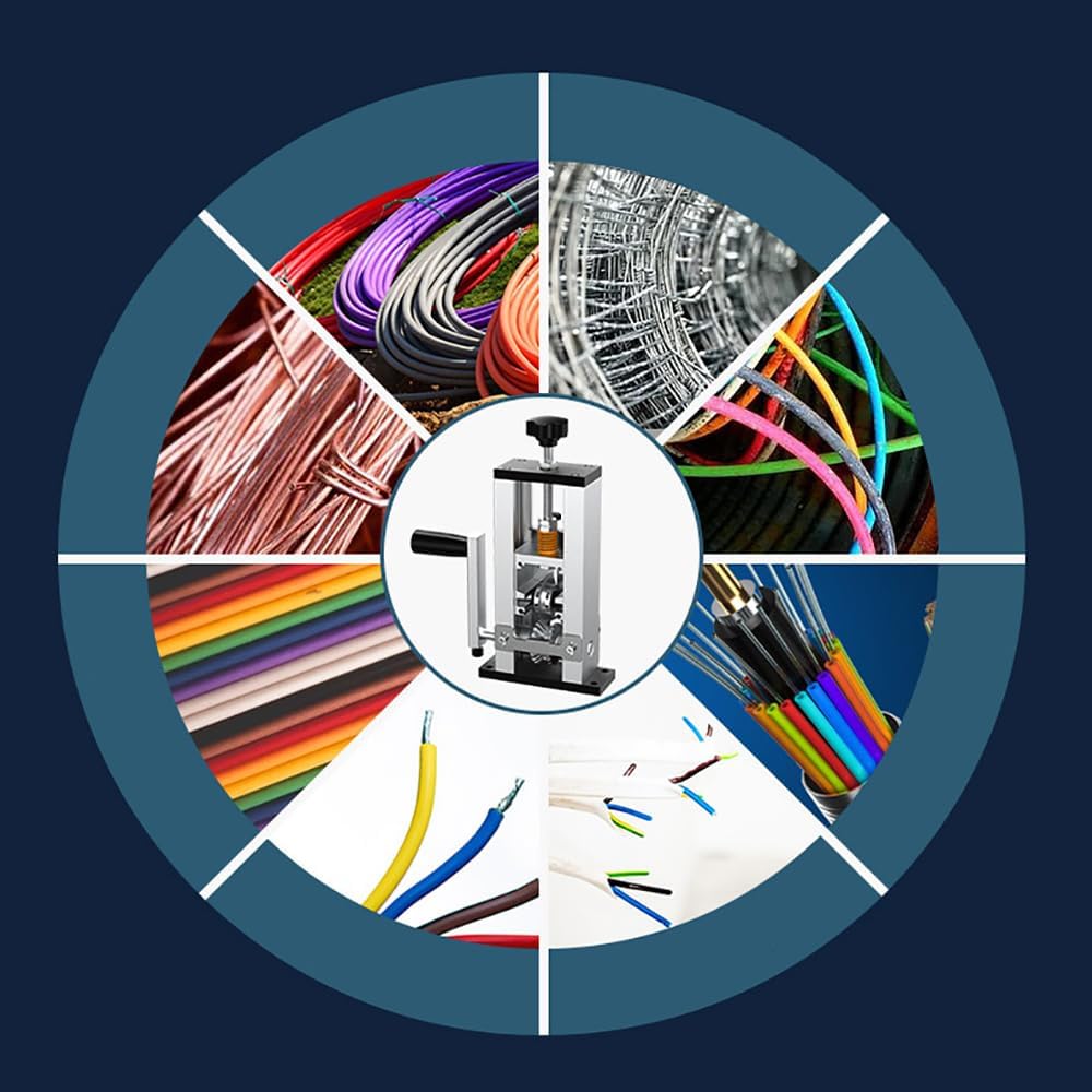 KOROWARKA MASZYNA DO PRZEWODÓW KABLI ODIZOLOWYWACZ ŚCIĄGANIA IZOLACJI Marka inny