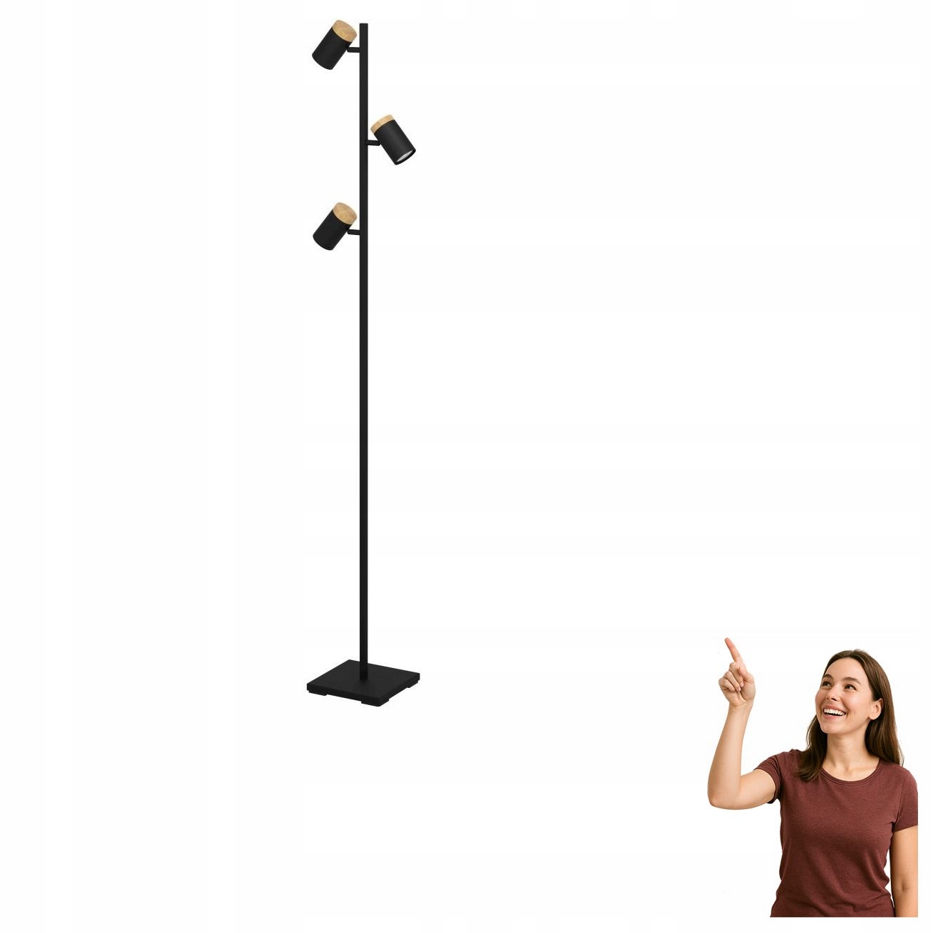 Podlahová lampa Cartagena 390071 Eglo