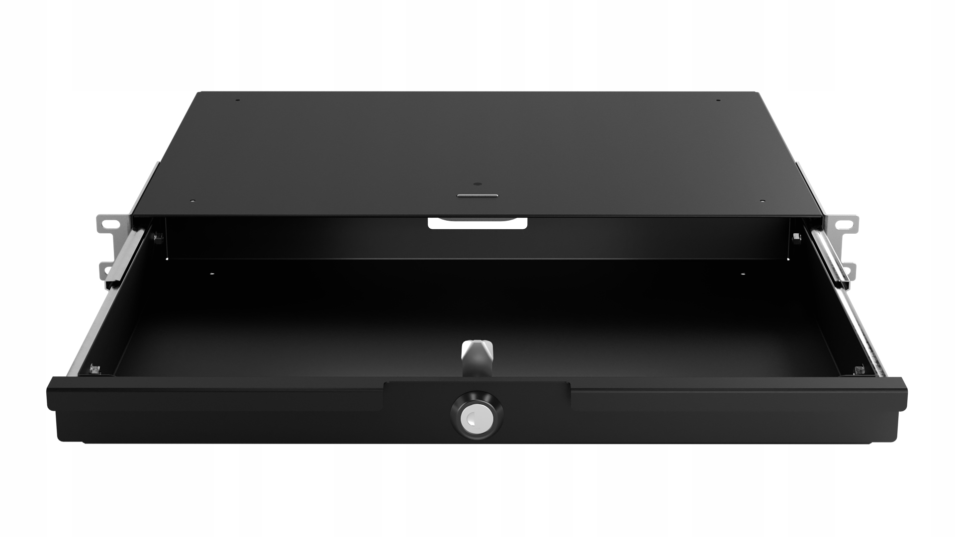 Szuflada Rack StalFlex 19" 1U/270 mm czarna Rodzaj inny