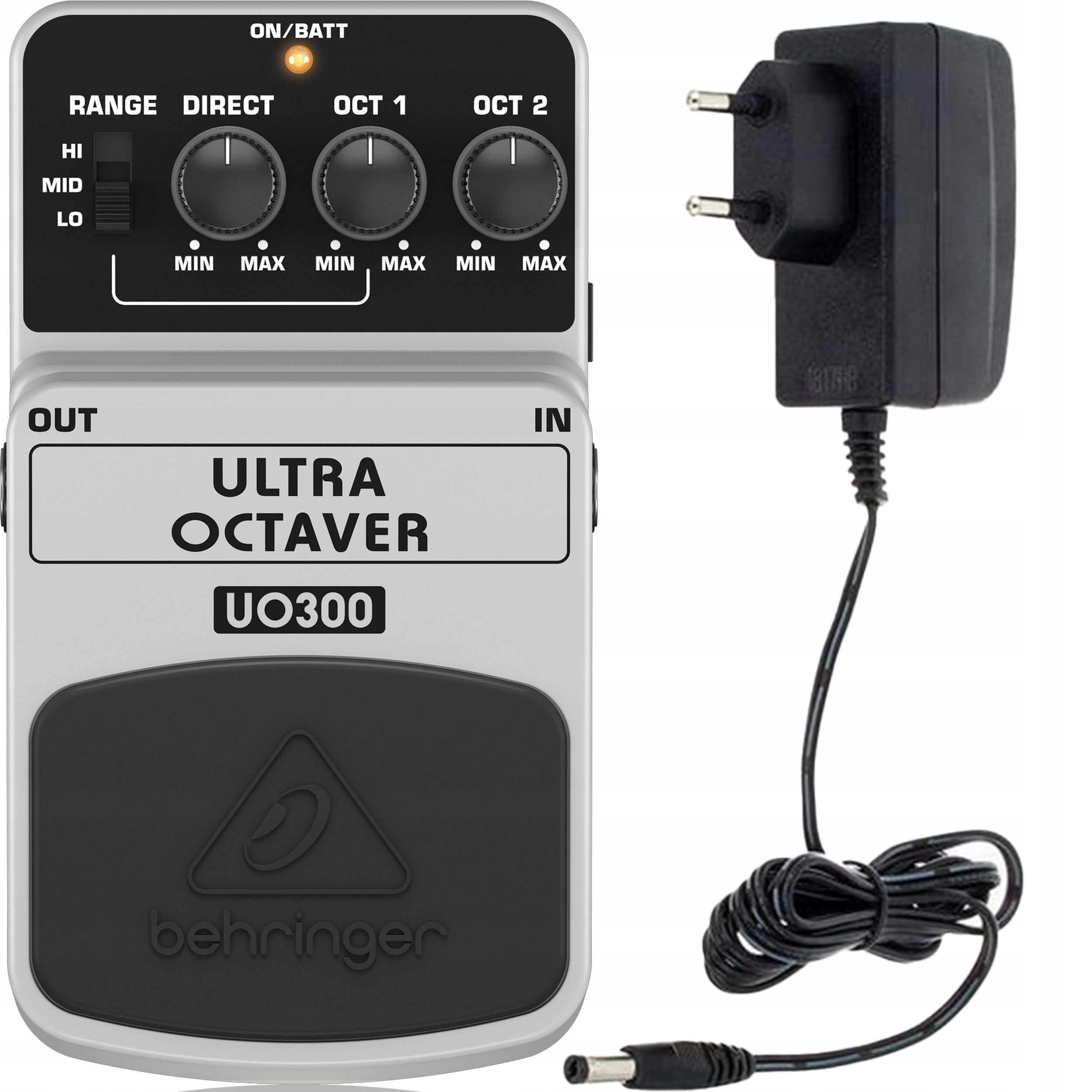Kytarový efekt Behringer UO300 Ultra Octaver Napájecí zdroj 9V Set