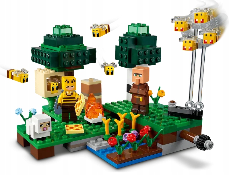 KLOCKI LEGO MINECRAFT PASIEKA 21165 PREZENT Bohater Minecraft