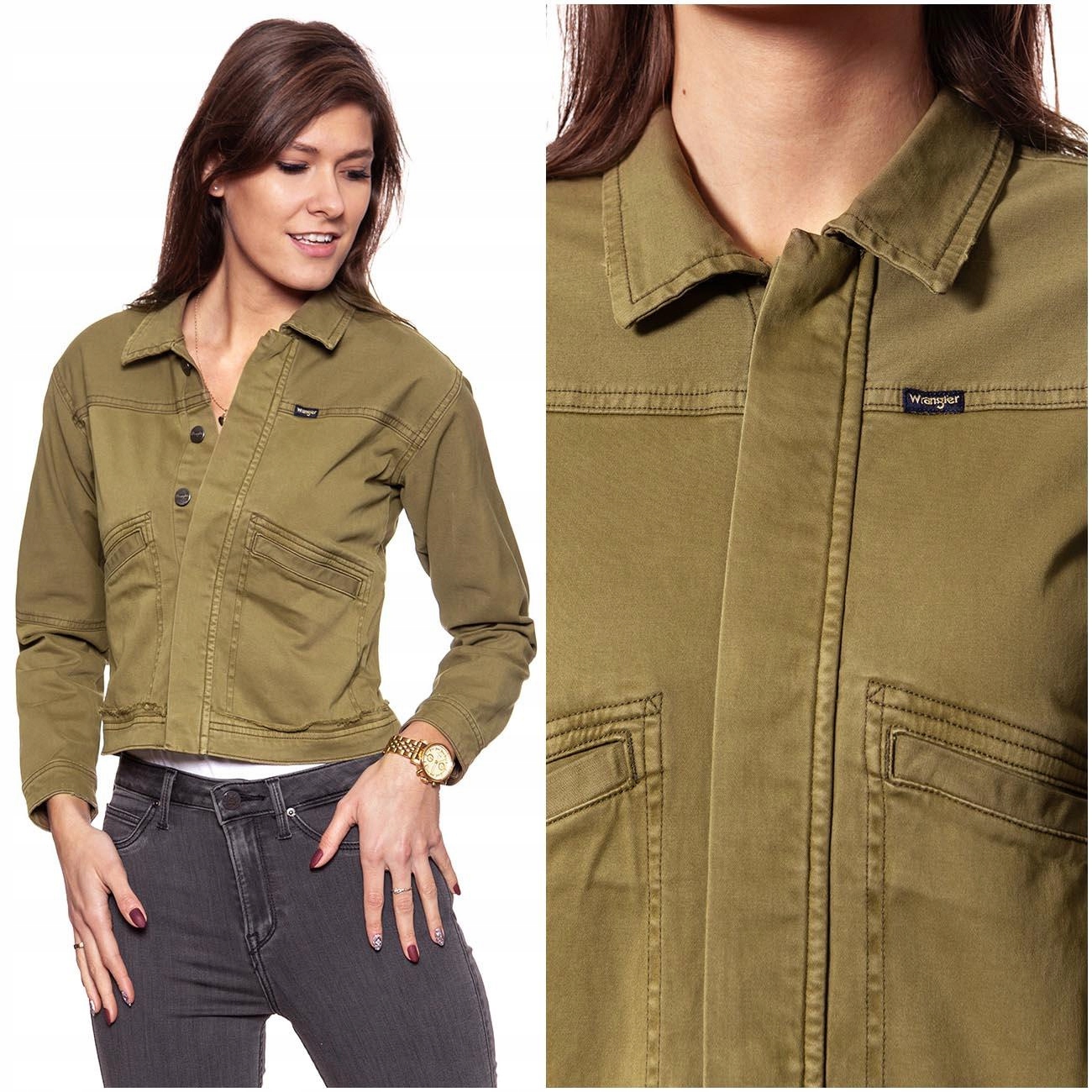 Dámská džínová bunda Wrangler Crop Jacket L