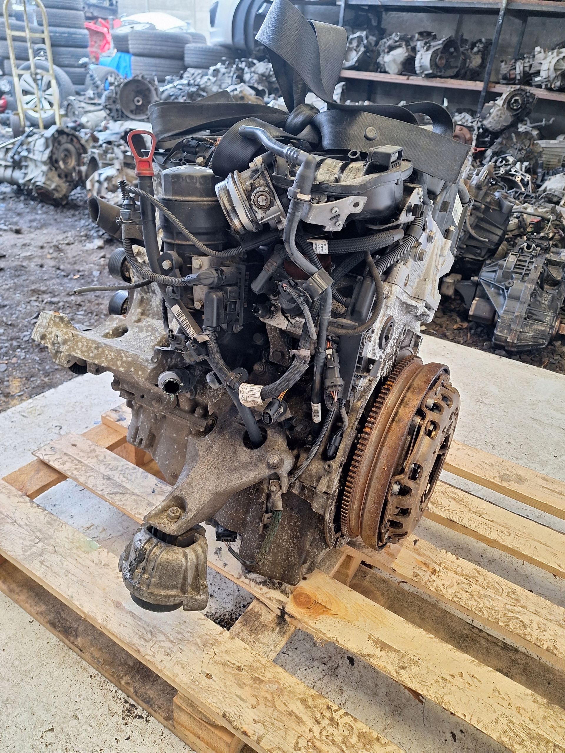 BMW 3 E90 E91 LCI 08-12 engine N47D20C EURO 4
