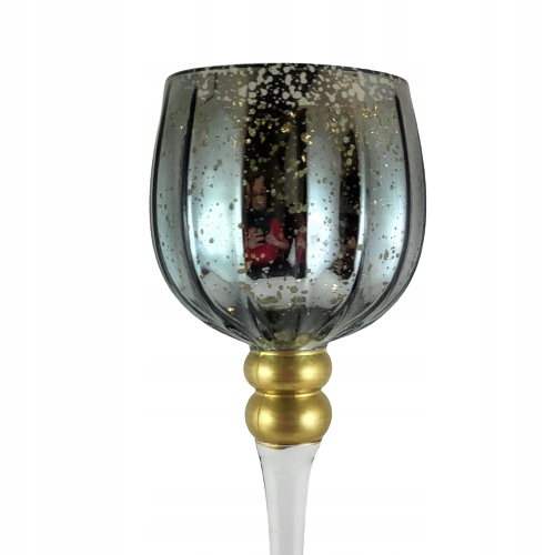 KIELICH SZKLANY ZGNIŁA ZIELEŃ MOZAIKA 40CM EAN (GTIN) 5902663342341