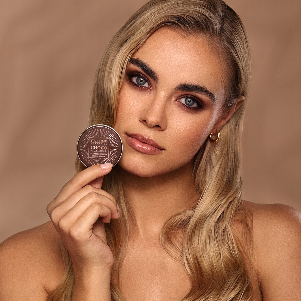 Eveline Cosmetics Choco Glamour Bronzer w kremie 01 Forma w kremie