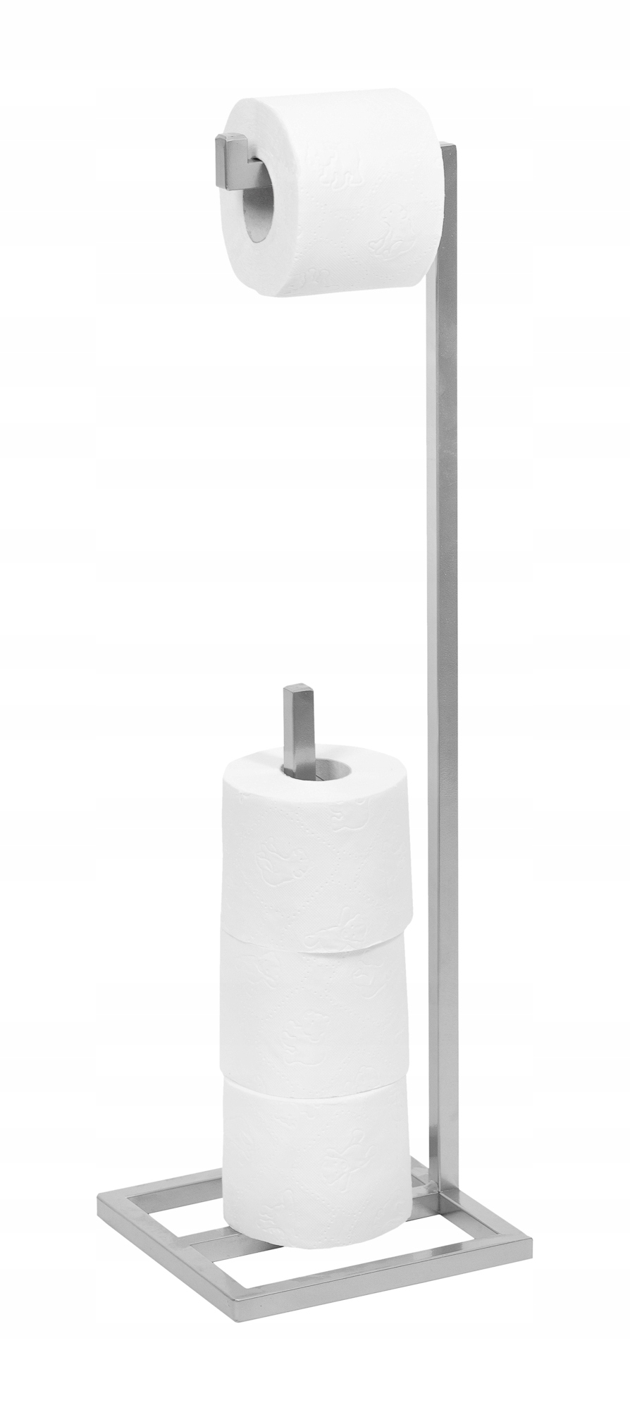 STOJAK UCHWYT NA PAPIER TOALETOWY BEZ WIERCENIA METALOWY LOFT srebrny Kod producenta FRAMADO