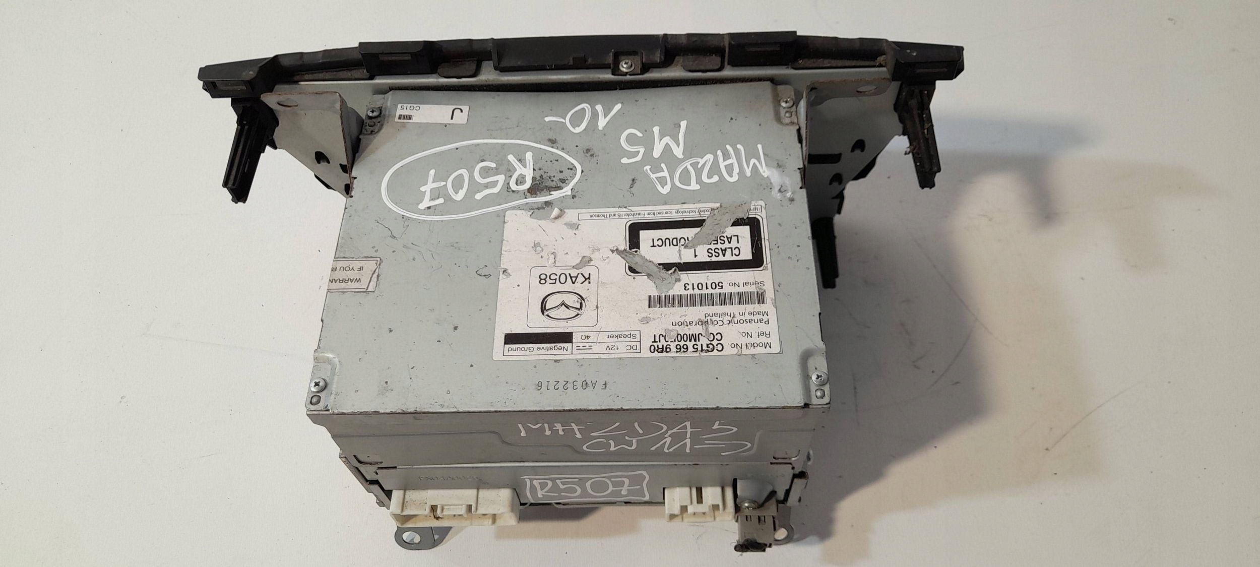 Mazda 5 CW radio CD CG15669R0 (R507)