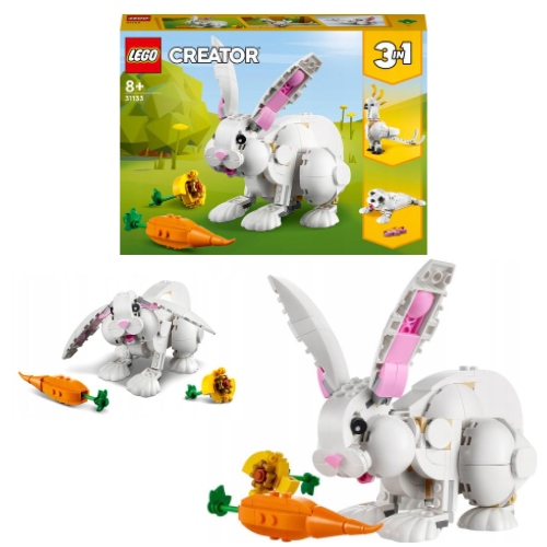 

Lego Creator 3 w 1 31133 Biały królik