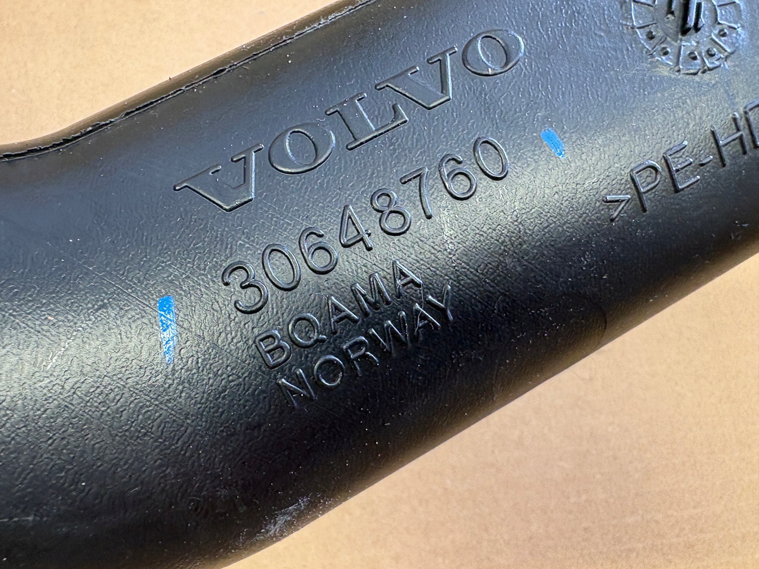 VOLVO V60 intake air 30648760