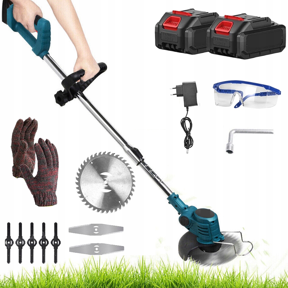 Aku Vyžínač Křovinořez Zahradní SET+2XAKU 21V