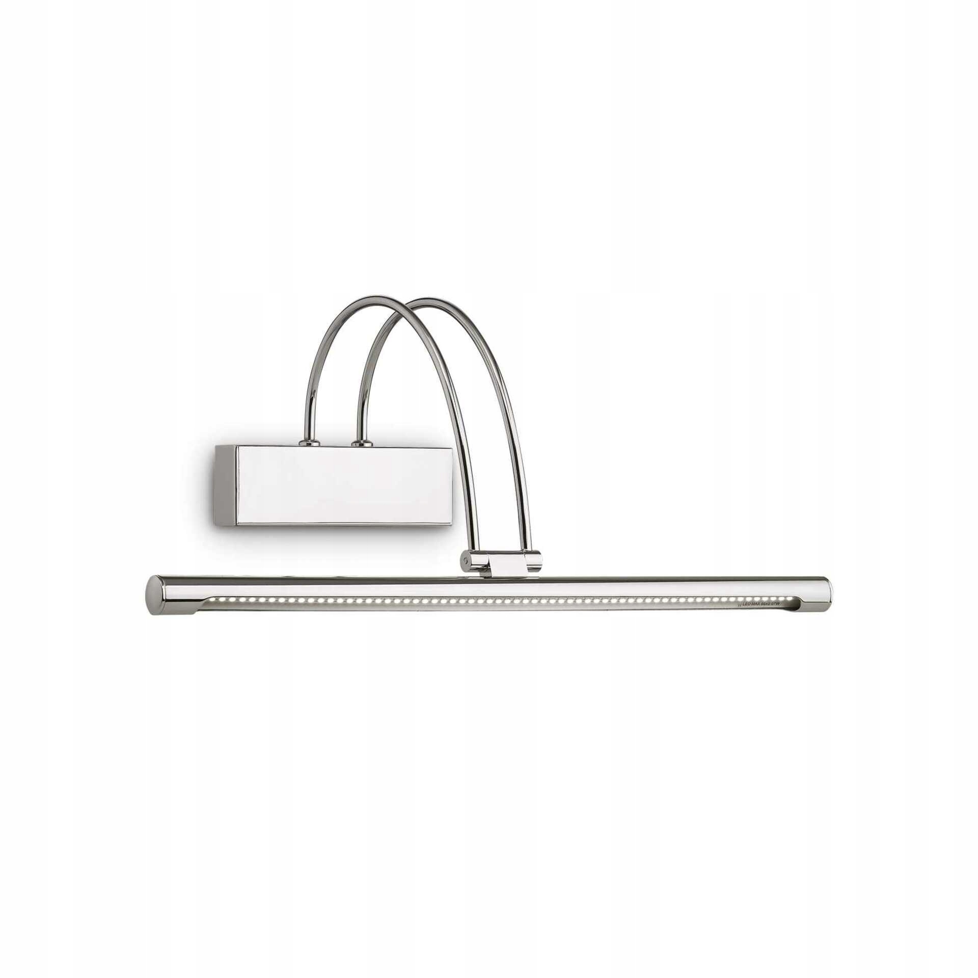 Nástenné Led svietidlo Ideal Lux Bow AP66 chróm 4,62 W 3000K 264lm