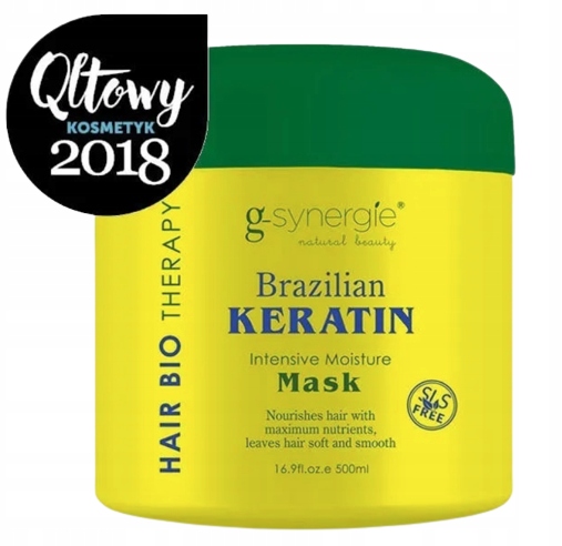 

G-synergie Brazilian Keratin Maska do włosów 500ml