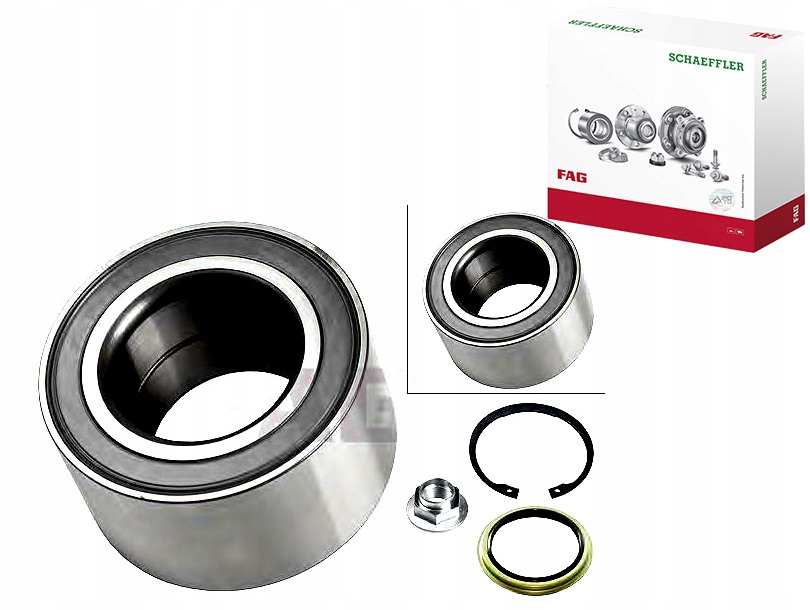 Ložisko Kola Mazda Přední 323 Fag Asistent Kolize #34