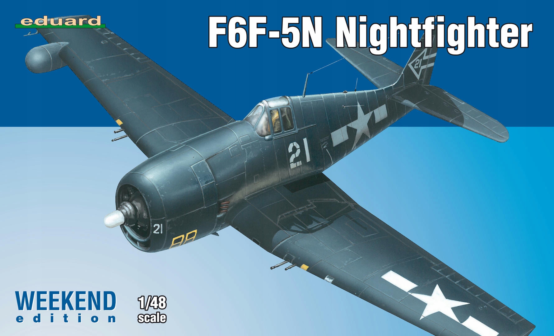 Eduard 84133 1/48 F6F-5N Nightfighter (Weekend Edition)