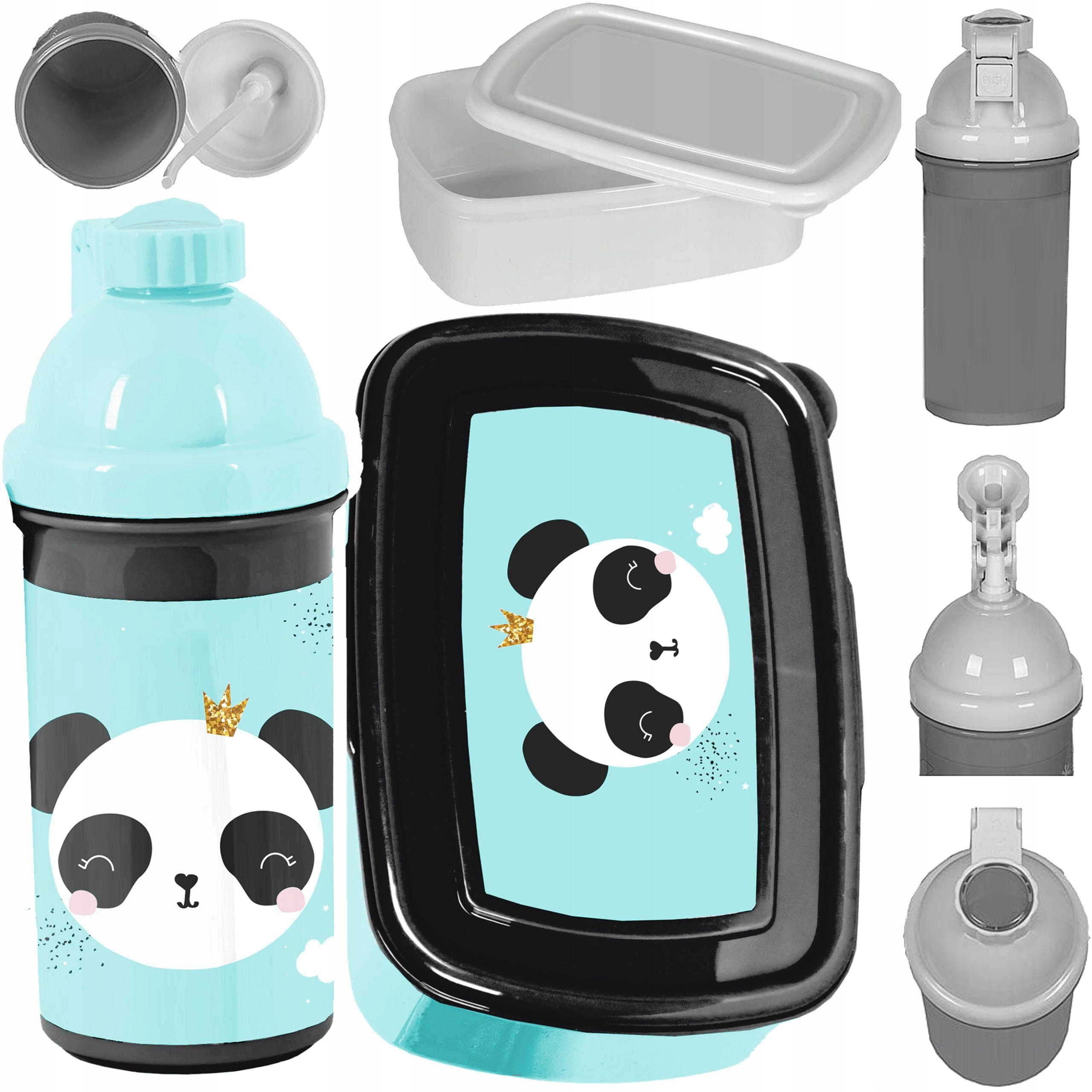 

Bidon Śniadaniówka Bpa Free Zestaw Panda Paso