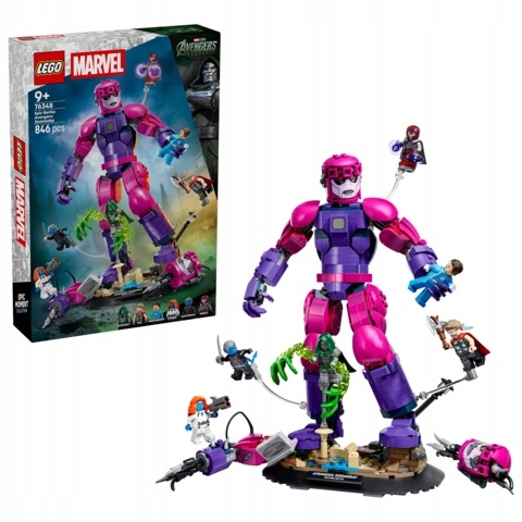 Lego Marvel 76348 Velkolepá bitva: Avengers: Doomsday