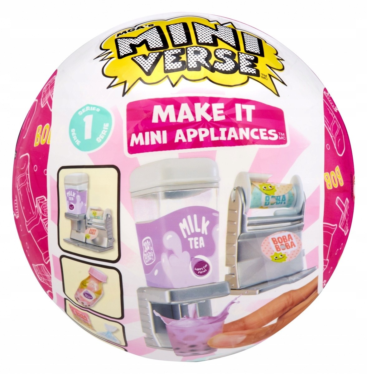 Mga Figurka Miniverse Make It Mini automat do bubble tea