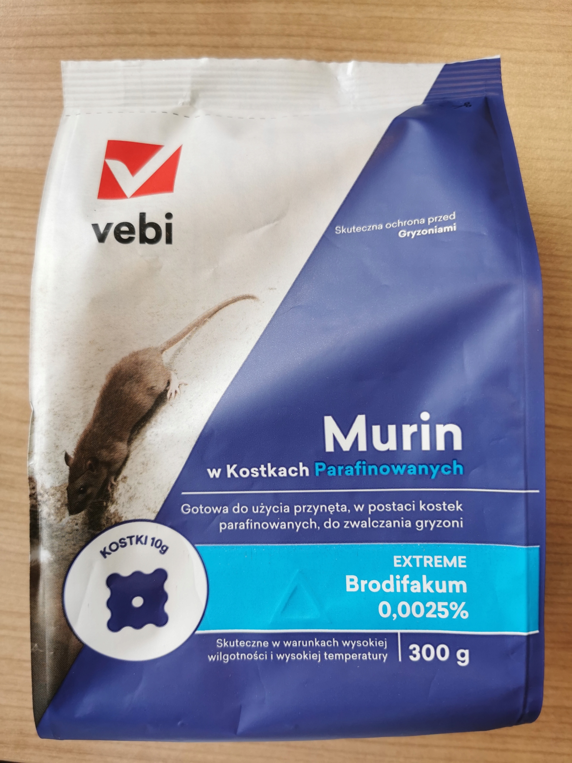 Trucizna, trutka AGRO-TRADE przeciwko myszom 300g