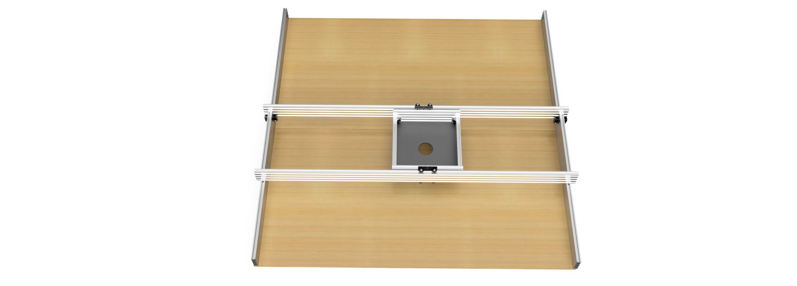 PLANER PROWADNICA DO FREZARKI DO DREWNA 200x200 cm Marka inna