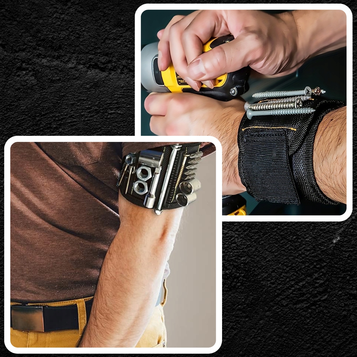 OPASKA MAGNETYCZNA MAJSTERKOWICZA NA RĘKĘ DO WARSZTATU PREZENT DLA FACETA Marka inna