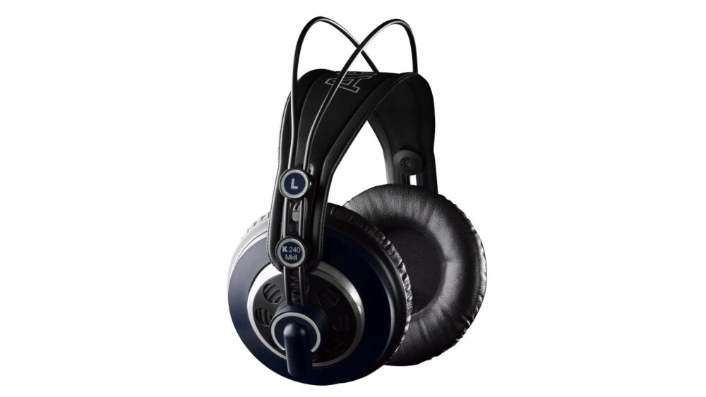 Słuchawki nauszne AKG K240 MKII Czarny Kolor czarny