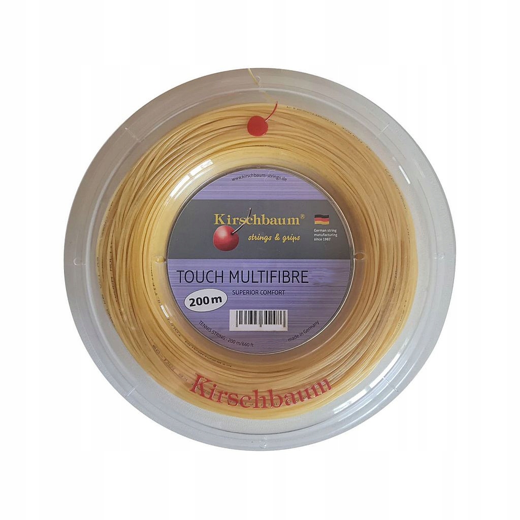 Tenisový výplet Kirschbaum Touch Multifibre 1,30 mm 200 m