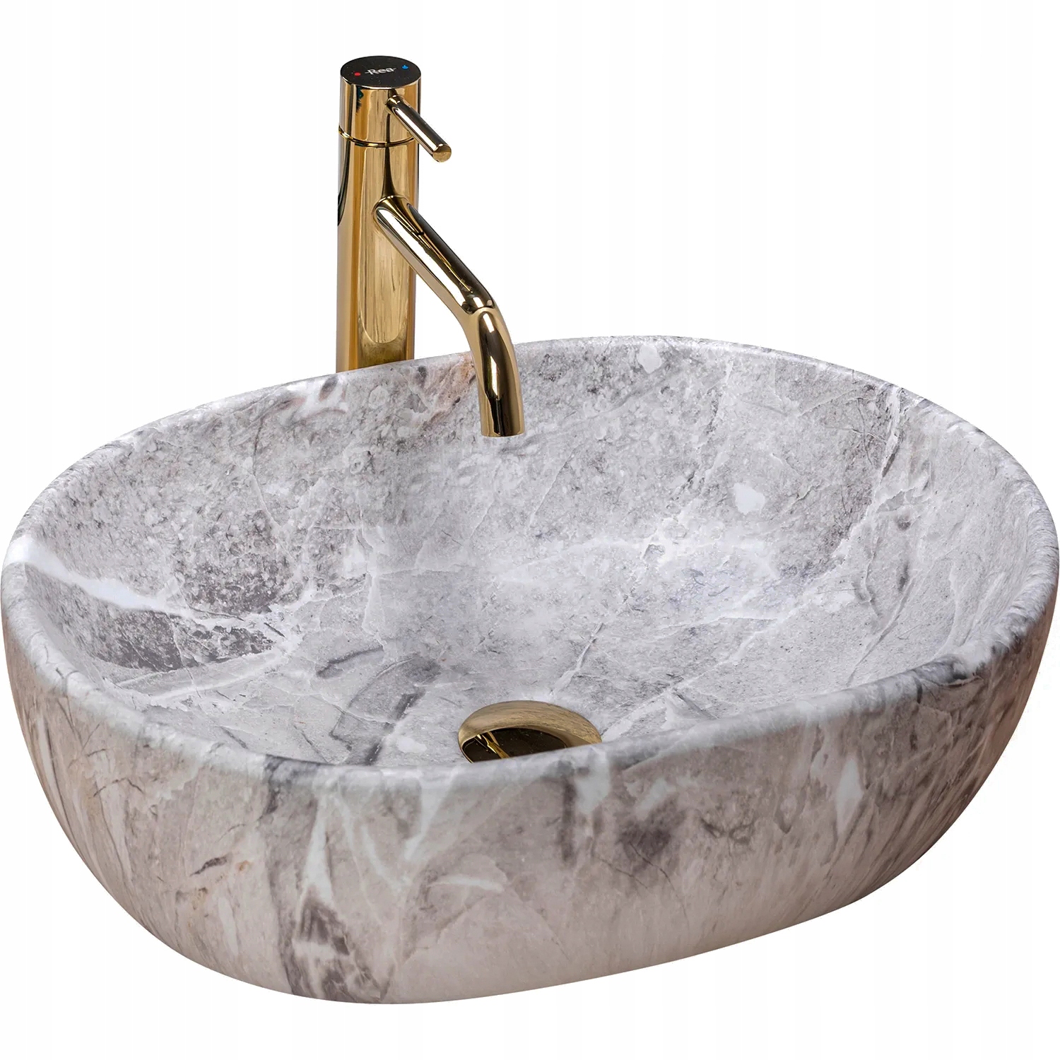 

Umywalka Ceramiczna Nablatowa Lara Stone Rea