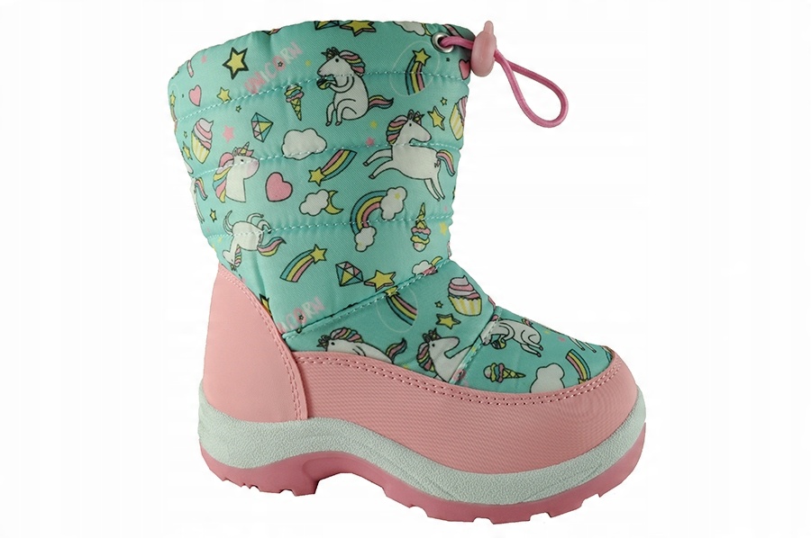 

Śniegowce Dziecięce Buty zimowe Jednorożec R-26