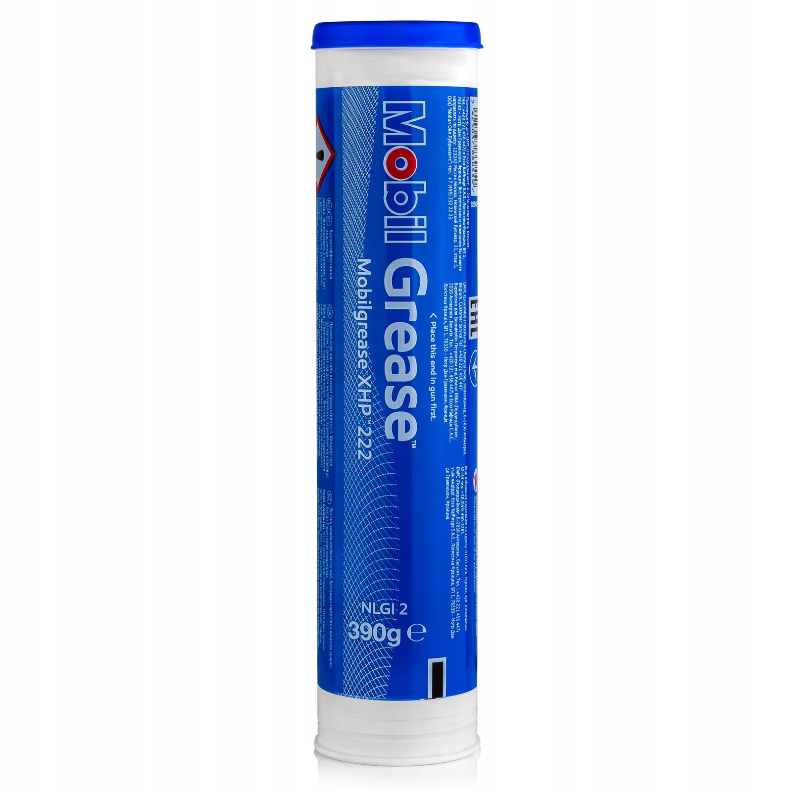 Smar MobilGrease XHP222 390g niebieski tuba
