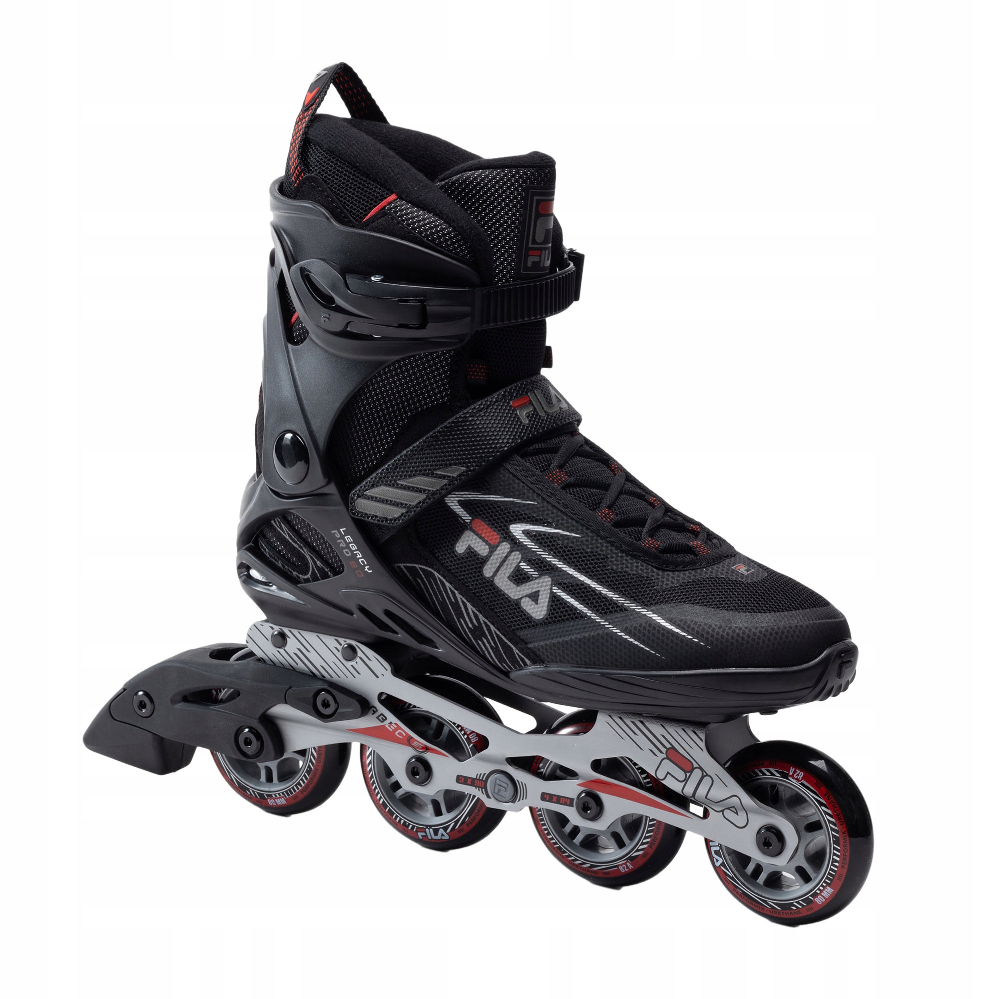 Rolki męskie Fila Legacy Pro 80 czarne 45.5 Eu