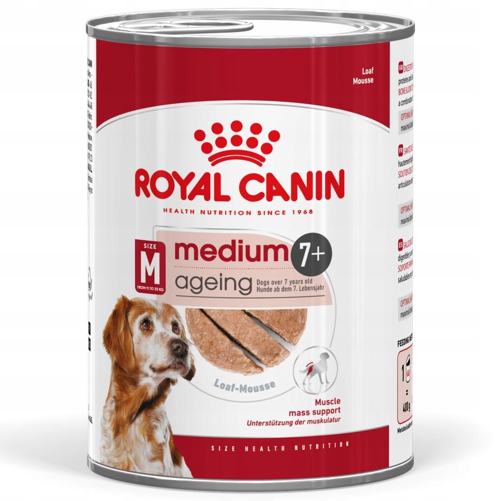Royal Canin Shn Medium Ageing Loaf Can 410g