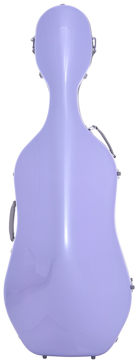 Karbonové violoncellové pouzdro Quill 4/4 M-case Fialové