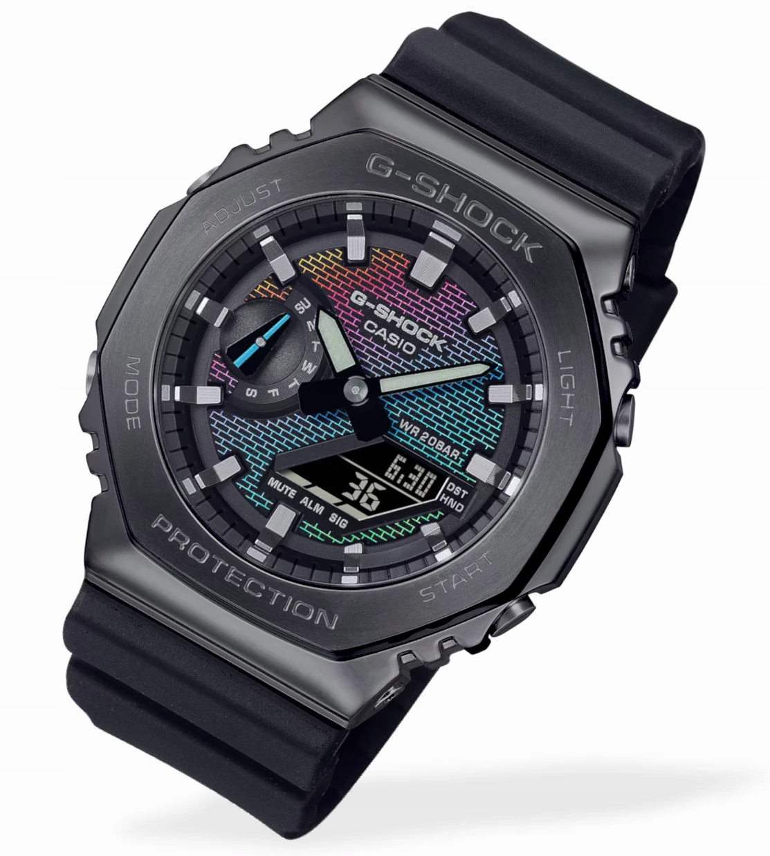 Ocelové hodinky Casio G-shock GM-2100BRW WR200M Box Gravírování bonus