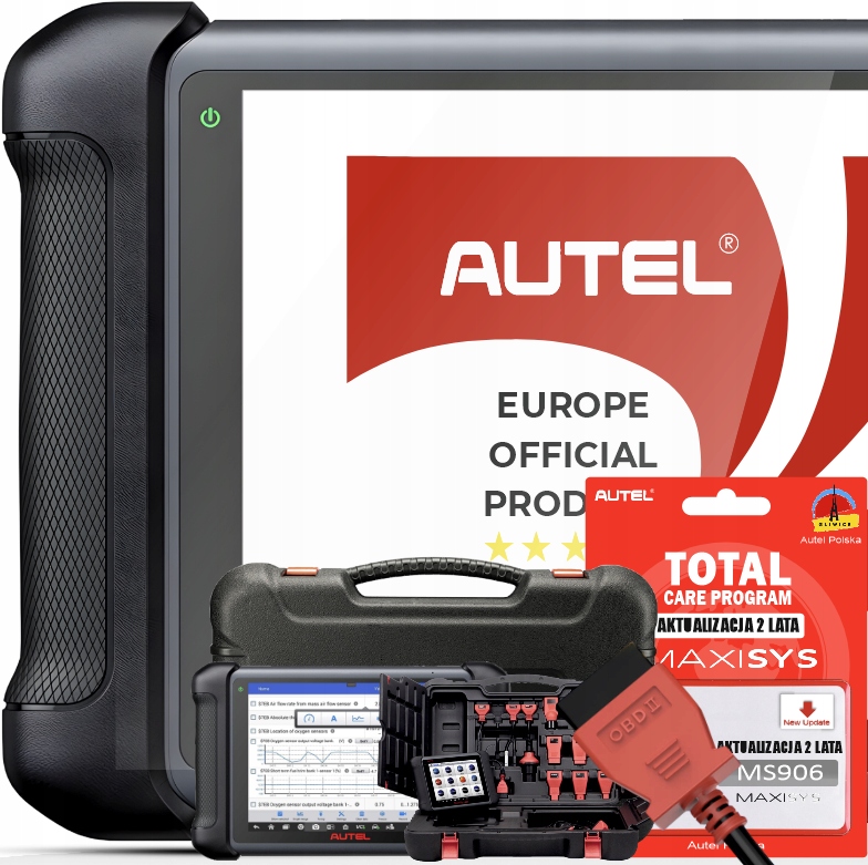Diagnostický Tester Autel MS906 Sada Adaptérů Polština