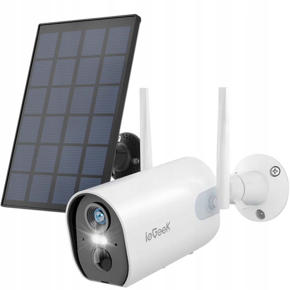 

Kamera Zewnętrzna WiFi Solarna Bezprzewodowa 3MP