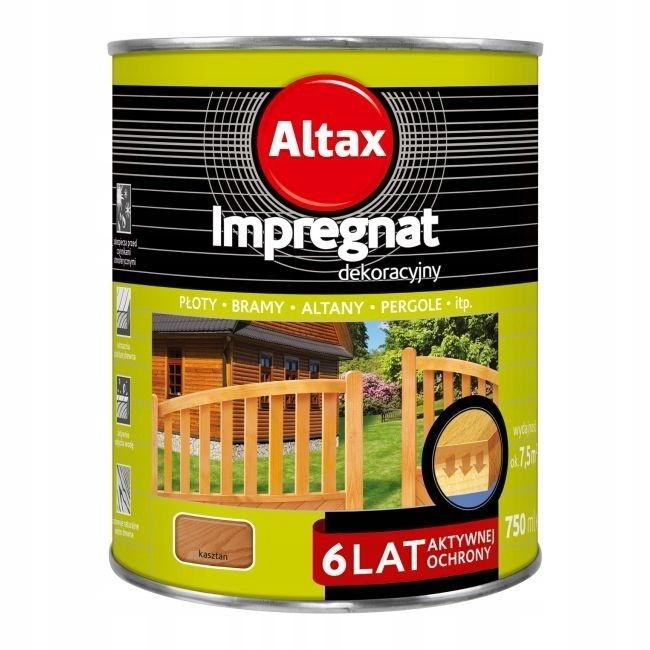 

Altax Impregnat Dekoracyjny 0,75l Kasztan