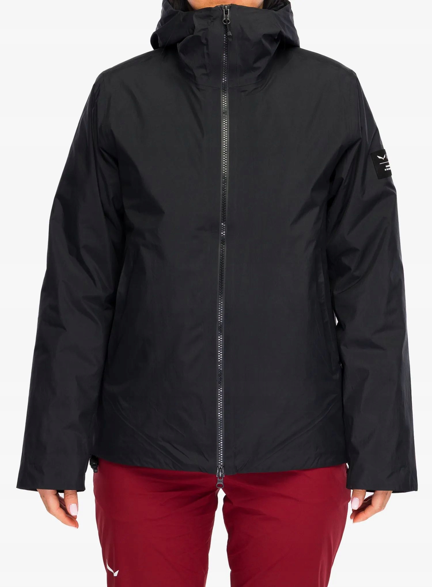 Dámská bunda 3v1 Salewa Fanes 2L Ptx 2/1 Jacket černá barva 36 (s)