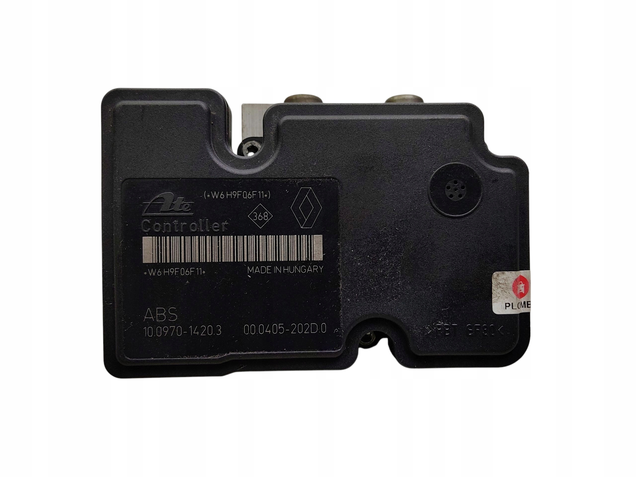 pump control unit ABS RENAULT MEGANE III 476602369R 10.0207-0166.4