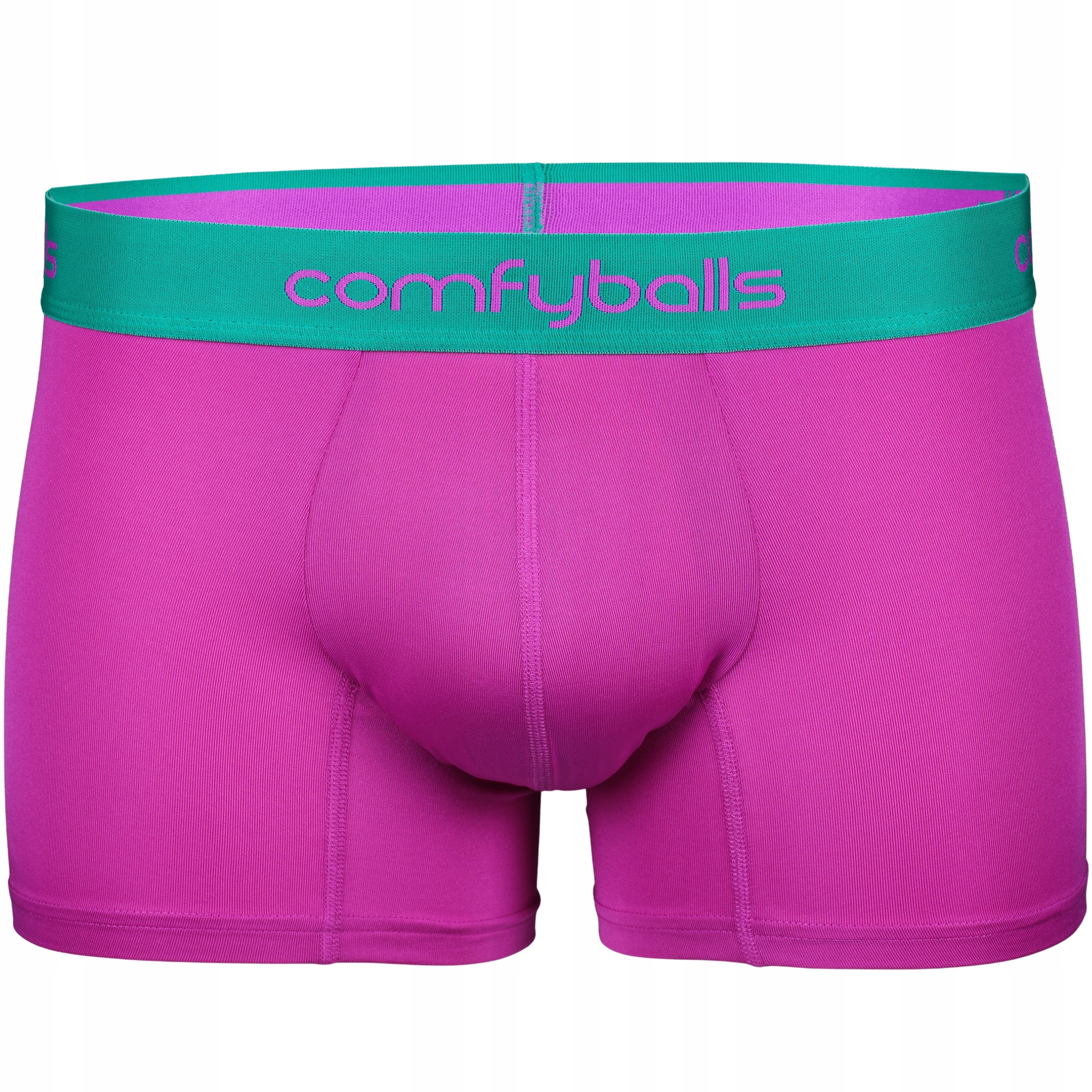 Bokserki Męskie Sportowe do Biegania Comfyballs Regular Fioletowe XL