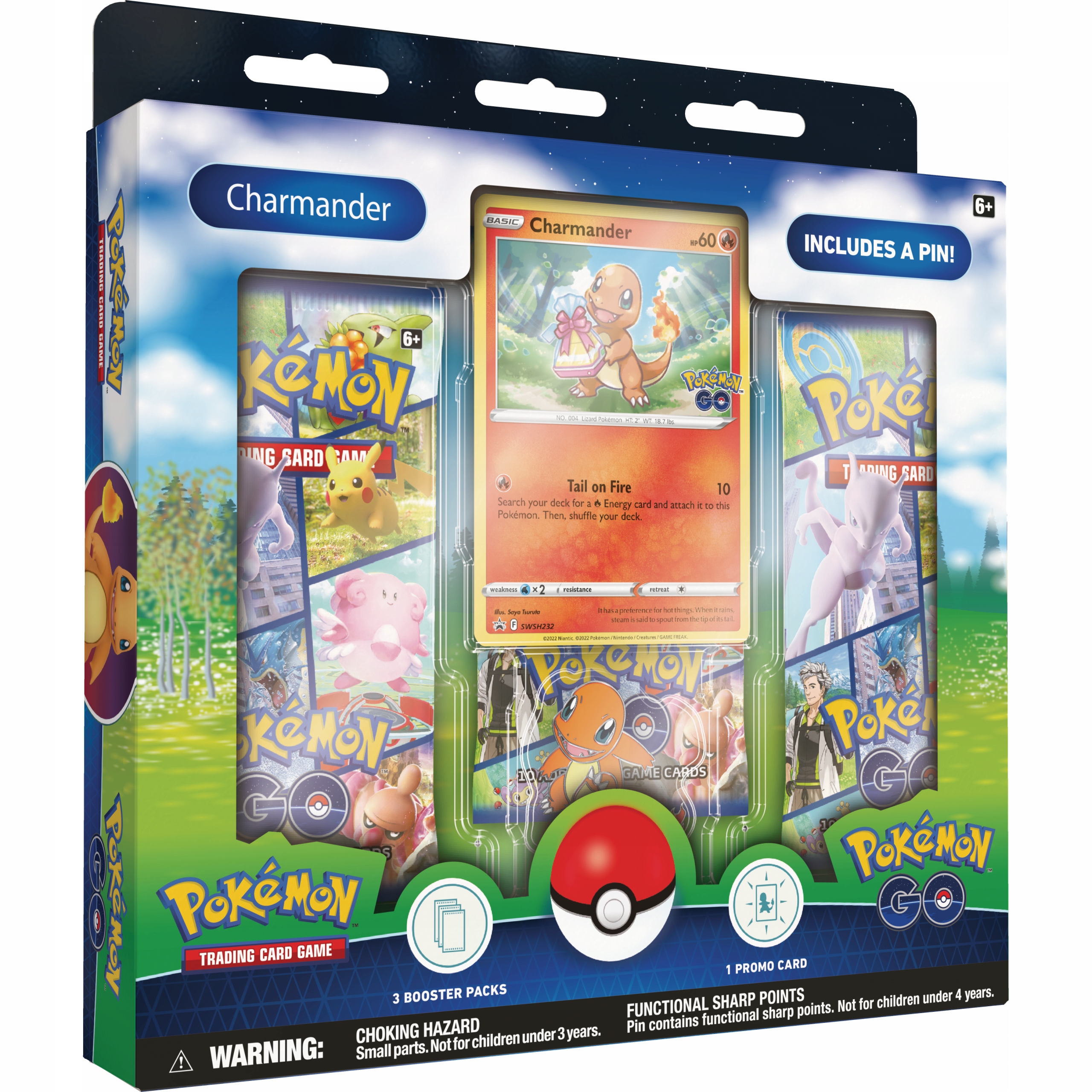 

Pokémon Tcg: Pokémon Go Pin Charmander