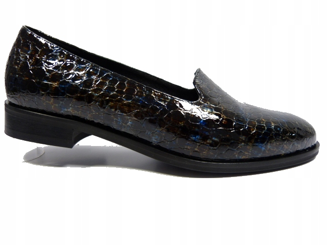 Polobotky lordsy dámské kůže croco lehké elegantní dámské boty Sala 37