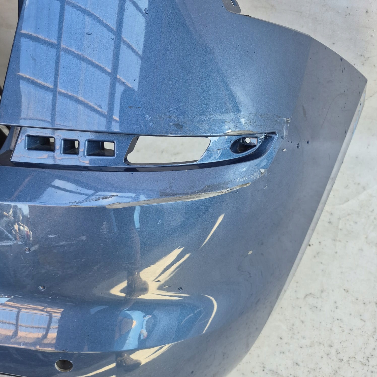 SKODA KAMIQ 658 19- bumper rear part rear PDC